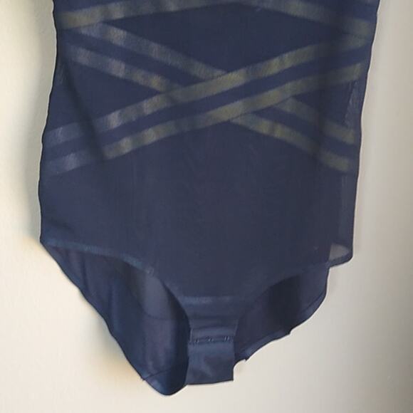 F.I.T Mesh Fitted Shape wear Body Suit Black - Picture 3 of 10